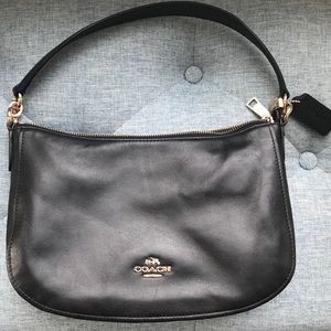 Brand New Coach Chelsea Crossbody, Black Leather